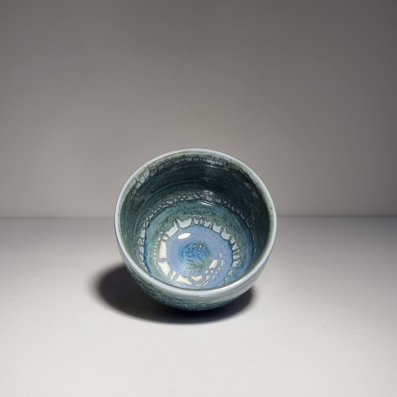 Teal Teacup - Handmade Ceramic - Image 2